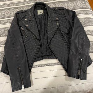 Levi's Quilted Moto Leather Jacket